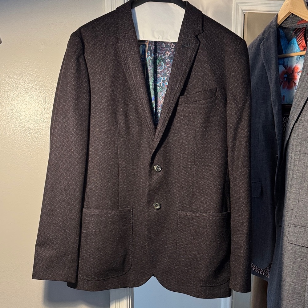 Ted Baker Classic Gray Men's Blazer size 4